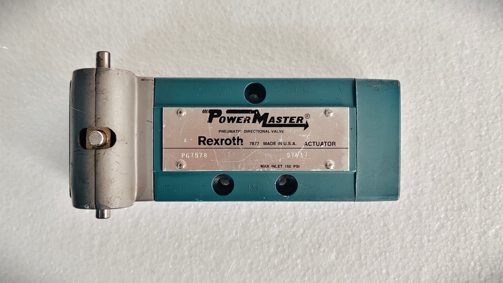 Rexroth Power Master 7877 Pneumatic Directional Valve